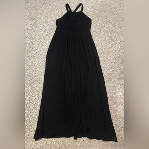 Soma Classic Black Maxi Dress Size Large